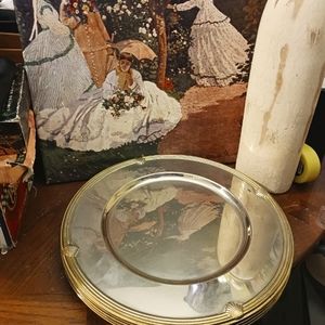 Towle Early Heavy Silver 4 Set Tray Size 12", 11.57 Troy ounces Each,Rare Find.